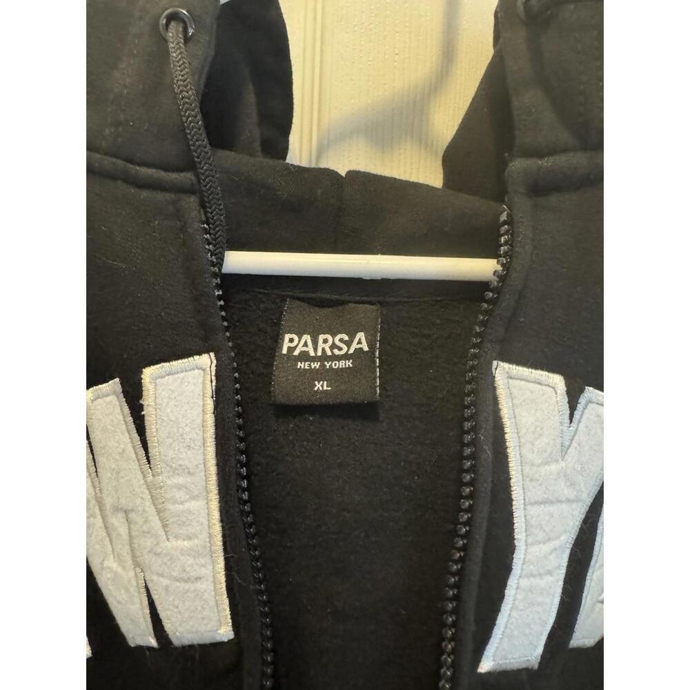 Parsa‎ Women’s Black  New York Hoodie Size XL - Picture 3 of 5